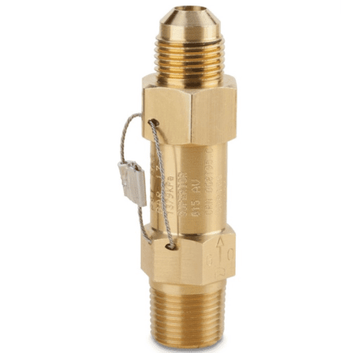 Straight-Thru Pressure Relief Valve