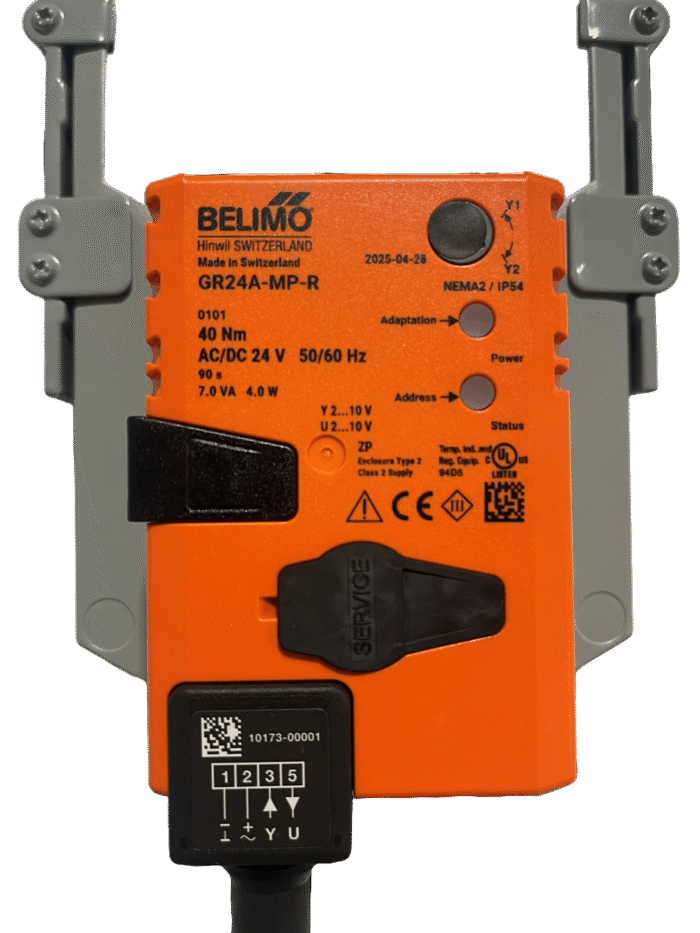 GR24A-MP-R - 3-Way Actuator - 24V